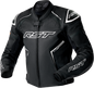 S1 D3o Leather Jacket Blk/Whi Xs