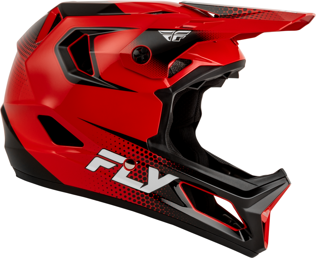 Rayce Sonar Bicycle Helmet Red/Black/White Md