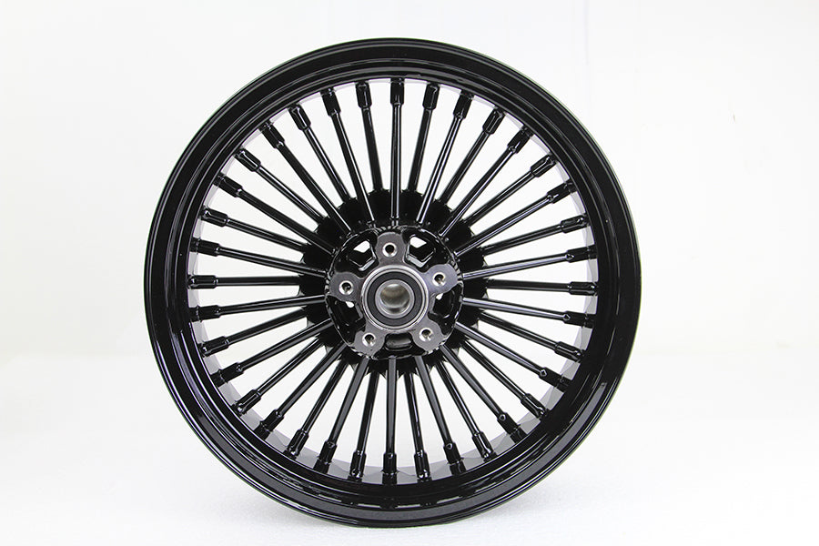 16 inch x 3.5 inch Duro 36 Fat Spoke Uni-Wheel Black