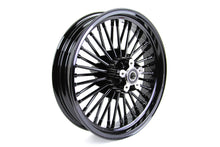 Load image into Gallery viewer, 16 inch x 3.5 inch Duro 36 Fat Spoke Uni-Wheel Black