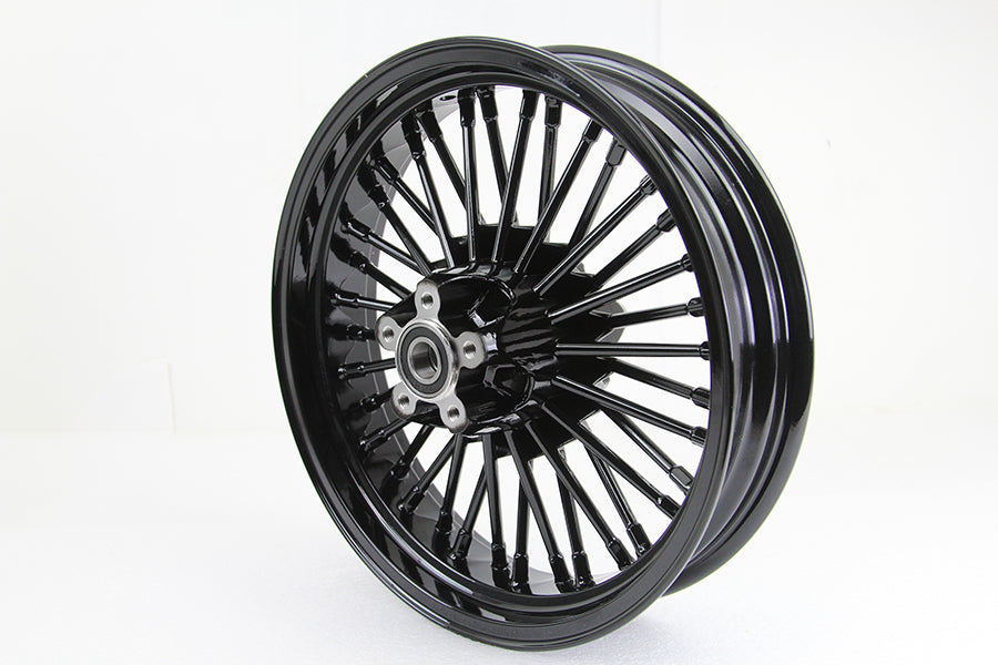 16 inch x 3.5 inch Duro 36 Fat Spoke Uni-Wheel Black