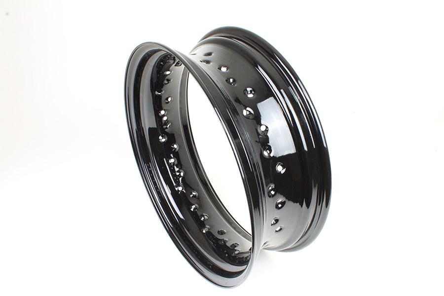 16 inch X 5 inch Rim Rear Black