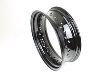 Load image into Gallery viewer, 16 inch X 5 inch Rim Rear Black