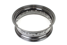 Load image into Gallery viewer, 16 inch X 5 inch Rim Rear Black