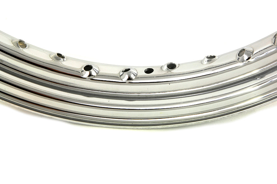19 inch x 2.50 inch Rim Front Drop Center