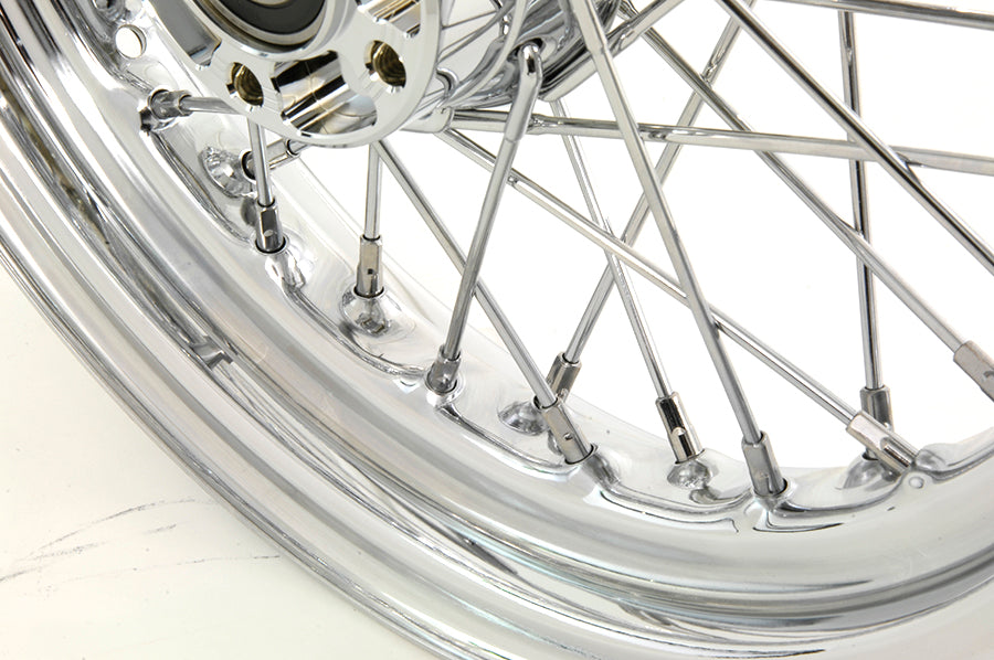 16 inch x 3.00 inch Rear Spoke Wheel