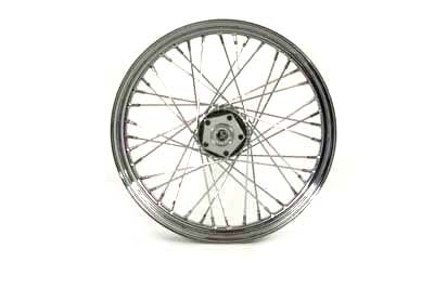 19 inch x 2.50 inch Replica Front Spoke Wheel