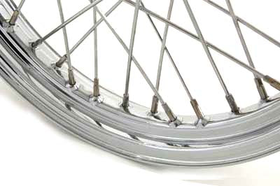 19 inch x 2.50 inch Replica Front Spoke Wheel