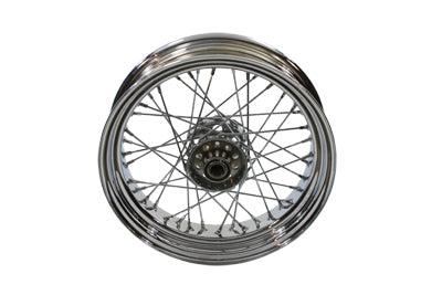Rear 16 inch x 4.00 inch Replica Spoke Wheel