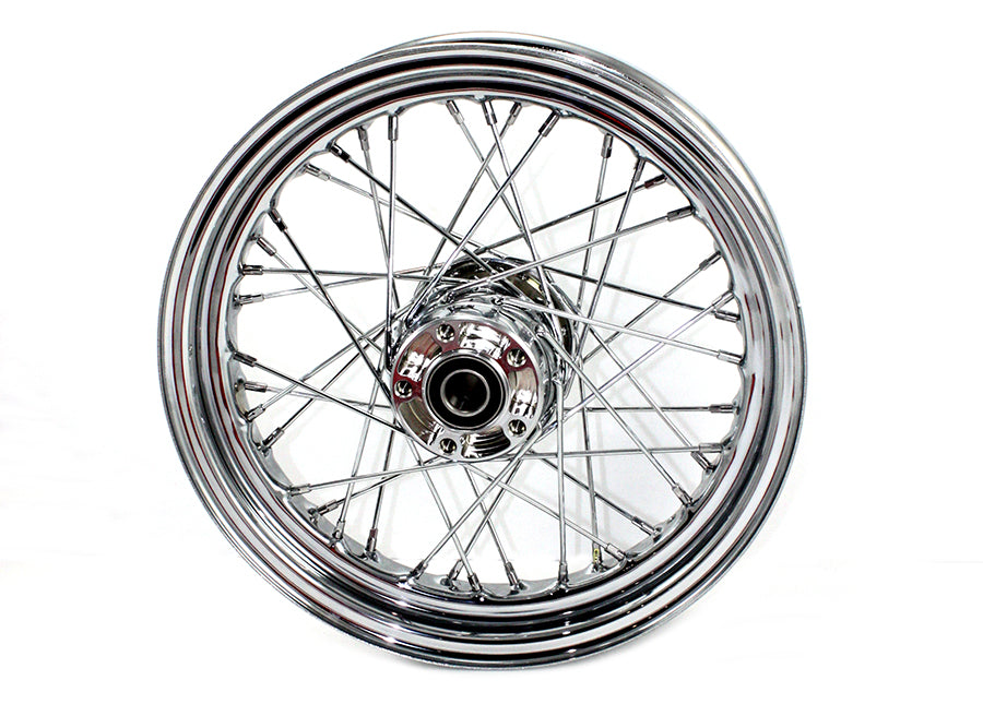 16 inch x 3.00 inch Rear Spoke Wheel