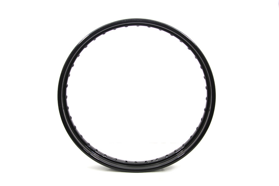 21 inch X 2.15 inch Rolled Edge Rim Black