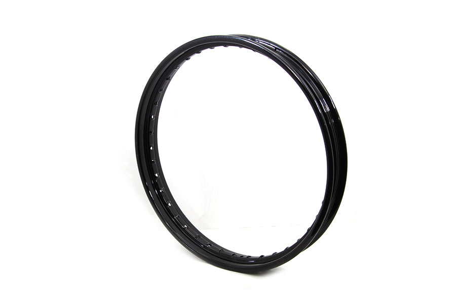 21 inch X 2.15 inch Rolled Edge Rim Black