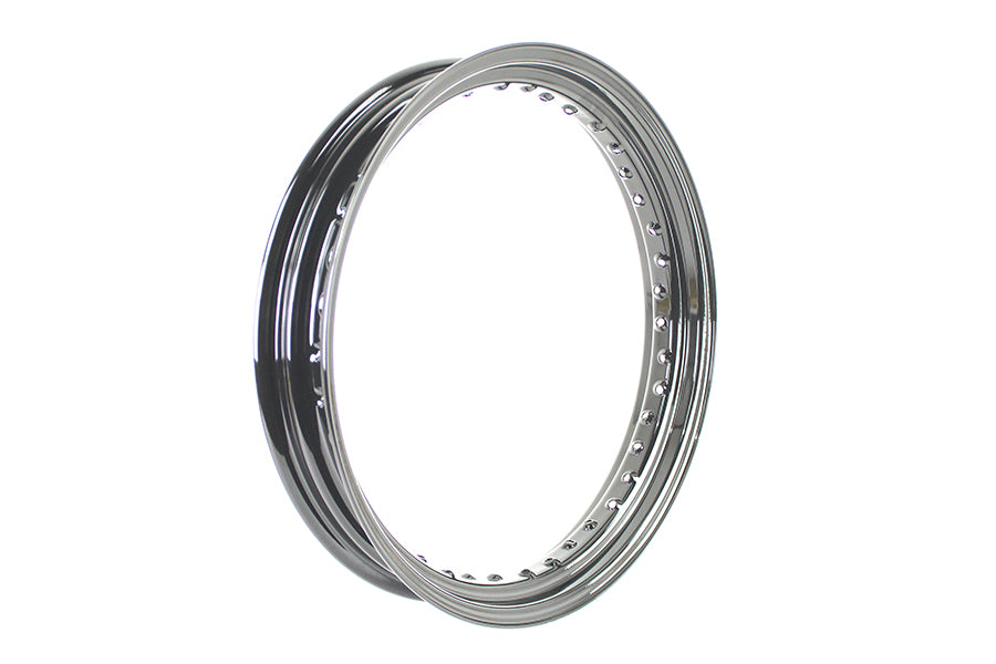19 inch x 3.0 inch Drop Center Steel Rim Black