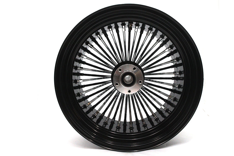 18 inch x 10.5 inch King Spoke Rear Wheel Black