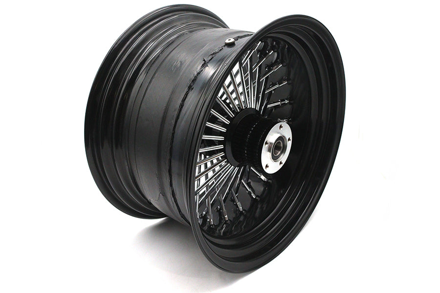 18 inch x 10.5 inch King Spoke Rear Wheel Black