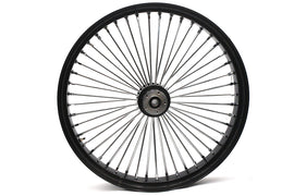 30 inch x 4.0 inch King Spoke Front Wheel Black