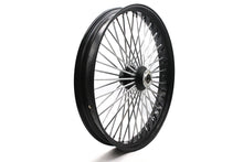 Load image into Gallery viewer, 30 inch x 4.0 inch King Spoke Front Wheel Black