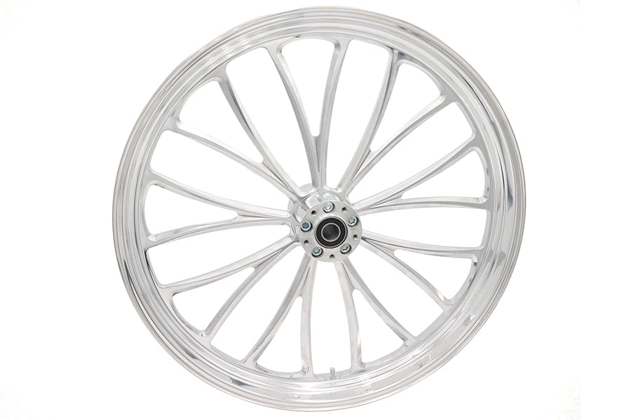 26 inch x 3.5 inch Manhattan Front Wheel Polished