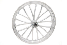 26 inch x 3.5 inch Manhattan Front Wheel Polished
