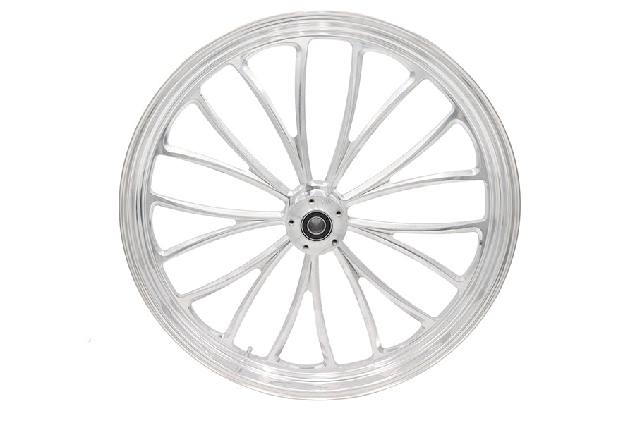 26 inch x 3.5 inch Manhattan Front Wheel Polished