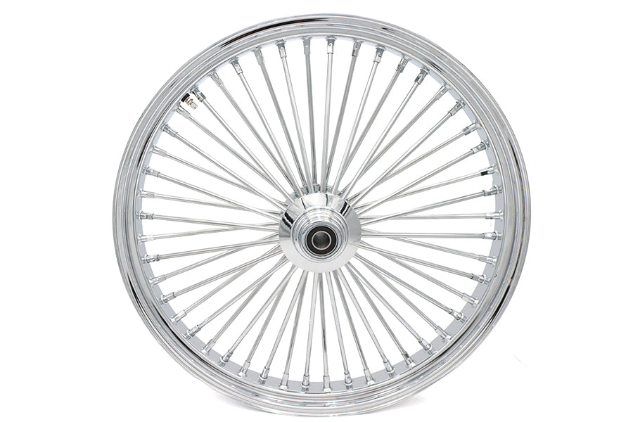 26 inch x 3.5 inch King Spoke Front Wheel Chrome
