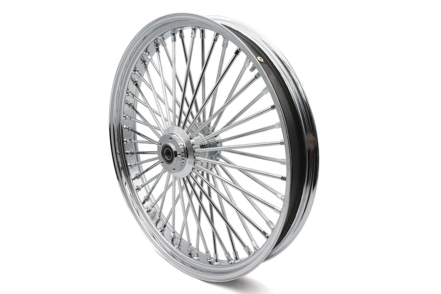 26 inch x 3.5 inch King Spoke Front Wheel Chrome