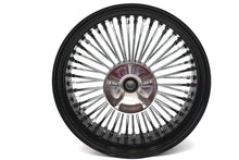 Load image into Gallery viewer, 18 inch x 5.5 inch King Spoke Rear Wheel Black
