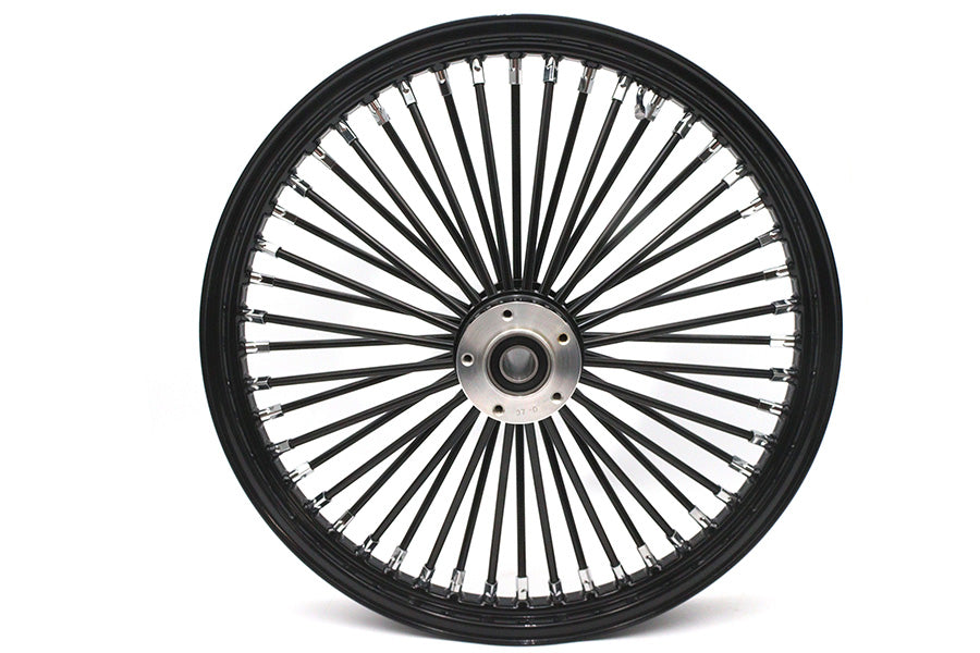 21 inch x 2.15 inch King Spoke Front Wheel Black