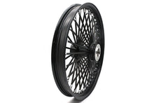 Load image into Gallery viewer, 21 inch x 2.15 inch King Spoke Front Wheel Black