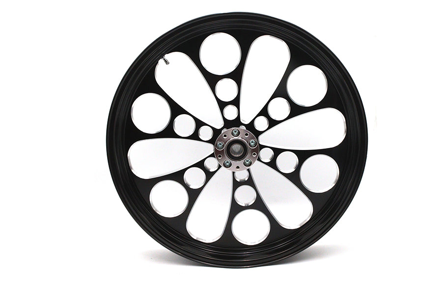 23 inch x 3.5 inch Kool Kat Front Wheel Black Cut
