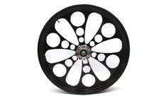 Load image into Gallery viewer, 23 inch x 3.5 inch Kool Kat Front Wheel Black Cut