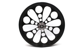 23 inch x 3.5 inch Kool Kat Front Wheel Black Cut