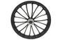 23 inch x 3.5 inch Manhattan Front Wheel Black Cut