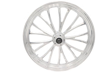 Load image into Gallery viewer, 23 inch x 3.5 inch Manhattan Front Wheel Polished Aluminum