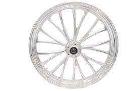 23 inch x 3.5 inch Manhattan Front Wheel Polished Aluminum