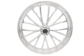 23 inch x 3.5 inch Manhattan Front Wheel Polished Aluminum