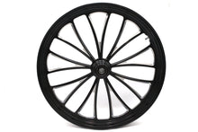 Load image into Gallery viewer, 26 inch x 3.5 inch Manhattan Front Wheel Black Cut