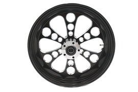 18 inch x 5.5 inch Kool Kat Rear Wheel Black Cut