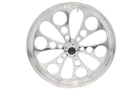 23 inch x 3.5 inch Kool Kat Front Wheel Polished Aluminum
