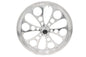 23 inch x 3.5 inch Kool Kat Front Wheel Polished Aluminum