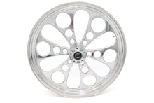Load image into Gallery viewer, 23 inch x 3.5 inch Kool Kat Front Wheel Polished Aluminum