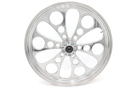 23 inch x 3.5 inch Kool Kat Front Wheel Polished Aluminum