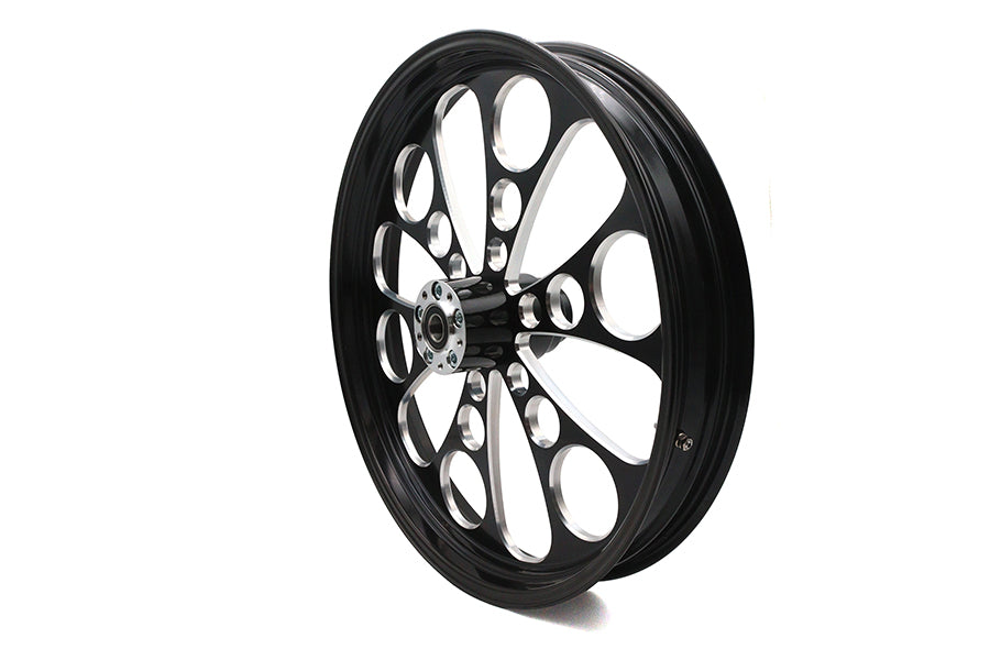 23 inch x 3.5 inch Kool Kat Front Wheel Black Cut