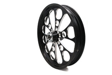 Load image into Gallery viewer, 23 inch x 3.5 inch Kool Kat Front Wheel Black Cut