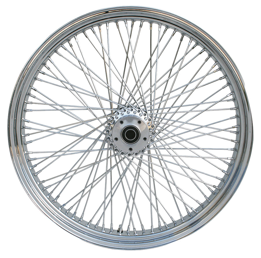 26 inch x 3.5 inch Ultima Front 80 Spoke Wheel Chrome