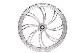 23 inch x 3.5 inch Vortex Front Wheel Polished Aluminum