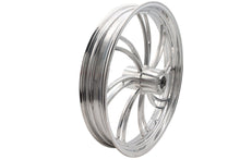 Load image into Gallery viewer, 23 inch x 3.5 inch Vortex Front Wheel Polished Aluminum