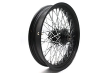 Load image into Gallery viewer, 18 inch x 3.5 inch Ultima 60 Spoke Front Wheel Black