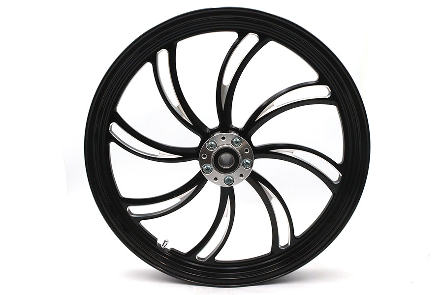 21 inch x 2.15 inch Vortex Front Wheel Black Cut