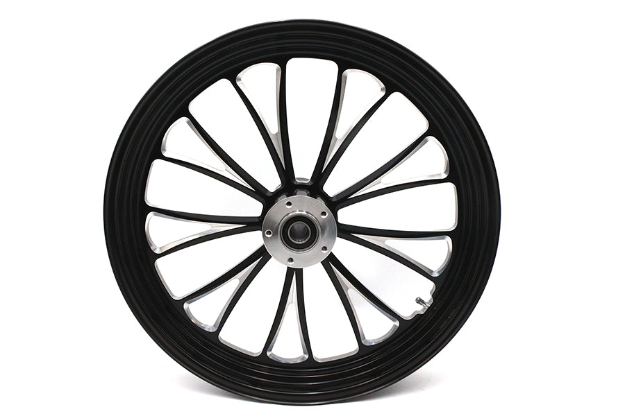 21 inch x 3.5 inch Manhattan Front Wheel Black Cut